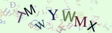 This is a captcha-picture. It is used to prevent mass-access by robots. (see: www.captcha.net)